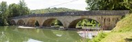 barrage à aiguilles sur l'Yonne ; pertuis de Merry-sur-Yonne (canal du Nivernais)