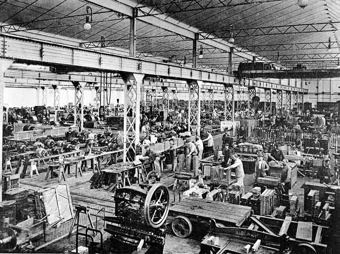 usine de construction mécanique et électrique de la Société alsacienne de Constructions mécaniques (SACM), puis Alsthom, puis Alsthom-Atlantique, puis GEC-Alsthom, actuellement Alstom