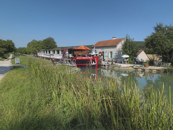 site de l'écluse 34 du versant Saône, dite de Banet (canal de Bourgogne)