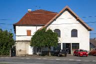 maison, café de la Gaieté et cinéma, puis usine d'horlogerie (usine d'ébauches de montre) de la Fabrique d'Ebauches de Maîche puis Technic Ebauche