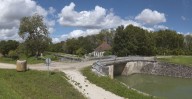 site de l'écluse 75 du versant Saône, dite de Viranne (canal de Bourgogne)