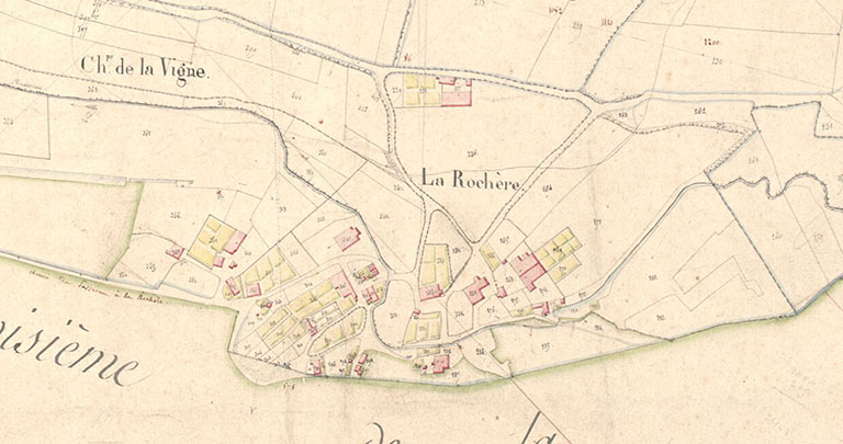 ancien village de la Rochère