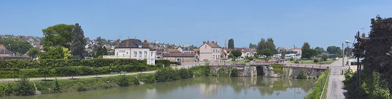 avant-port de Migennes (canal de Bourgogne)