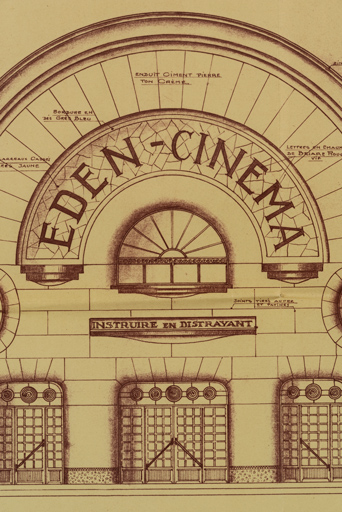 cercle de sociabilité (cercle militaire) puis cinéma Eden, café du Colisée et salle des fêtes