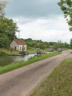 site de l'écluse 27 du versant Seine, dite de Marcy (canal du Nivernais)