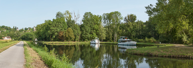 port de Mailly-le-Château ; gare d'eau (canal du Nivernais)
