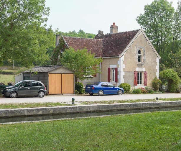 site de l'écluse 65, dite de Sery (canal du Nivernais)