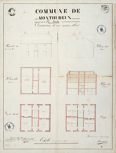maison commune, actuellement maison
