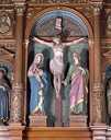 groupe sculpté : la Crucifixion