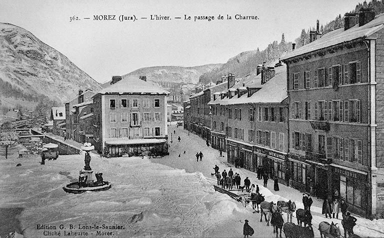 café de l'Univers, puis usine de lunetterie Léon Nicole