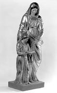 groupe sculpté : l'Education de la Vierge