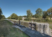 site de l'écluse 11 du versant Loire, dite d'Orgues 1 (canal du Nivernais)