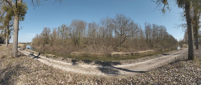 partie de voie navigable dite tranchée de La Croisée (canal de Bourgogne)