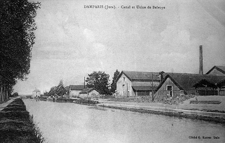 usine de taille de matériaux de construction, usine de grès, usine de porcelaine dite usine des Ets Jacob-Delafon