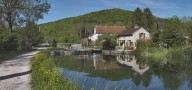 site de l'écluse 26 du versant Saône, dite de Labussière (canal de Bourgogne)