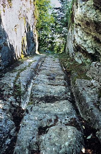 route (voie à ornières)