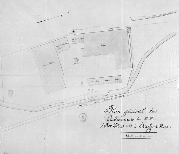 tissage et filature de coton Zeller Frères et Cie, puis Ets Zeller frères, puis usine d'articles en caoutchouc et de pièces détachées en matière plastique Transac