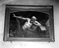 tableau : Saint Jérôme chassant le démon