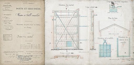 site de l'écluse de Cuisery (la Seille canalisée)