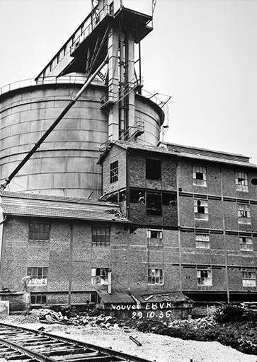 usine de produits chimiques de la société Solvay et Cie