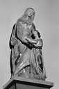 groupe sculpté : l'Education de la Vierge
