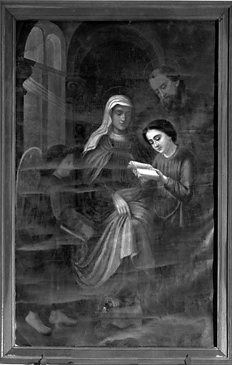 tableau : l'Education de la Vierge (n° 2)