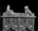 8 statuettes des jouées basses des stalles sud