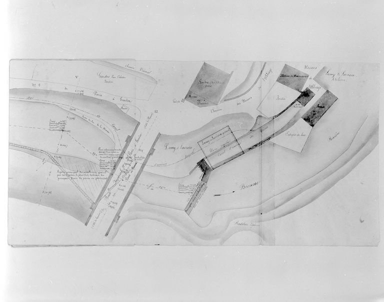 grosse forge, usine de traitement de surface des métaux, usine de lunetterie dite usine de l'Abbaye