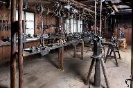 le mobilier d'un atelier de fabricant d'outillage d'horlogerie des Gras