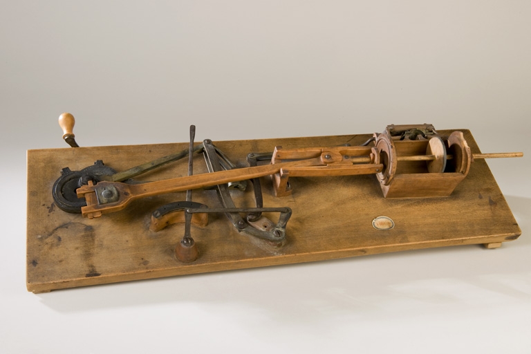 objet de représentation d'élément mécanique : coulisse de Stephenson