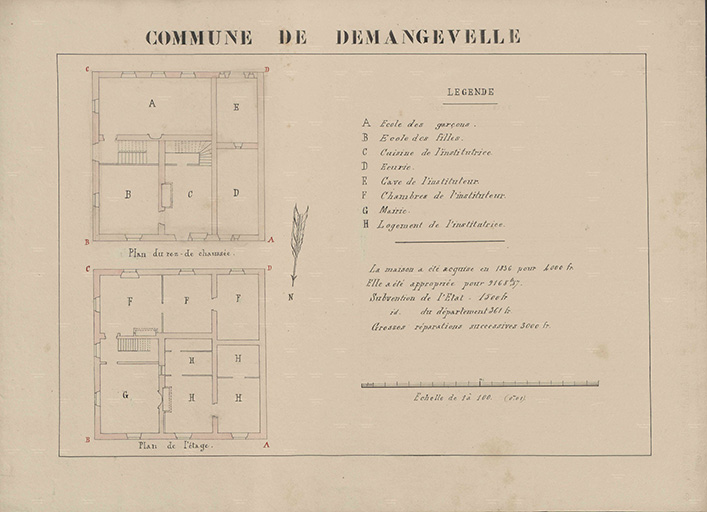 Maison commune de Demangevelle