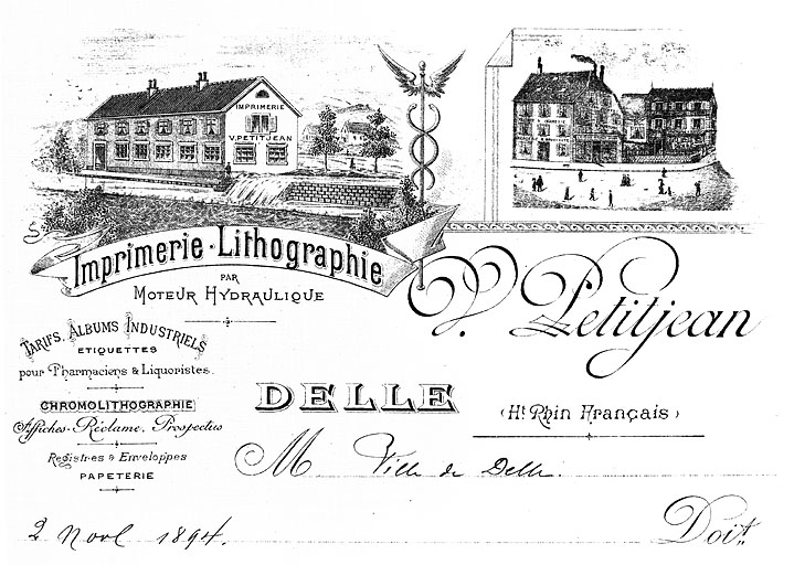 imprimerie Petitjean, puis usine de décolletage Brisebard, puis Vernier, actuellement Centre d'Aide par le Travail