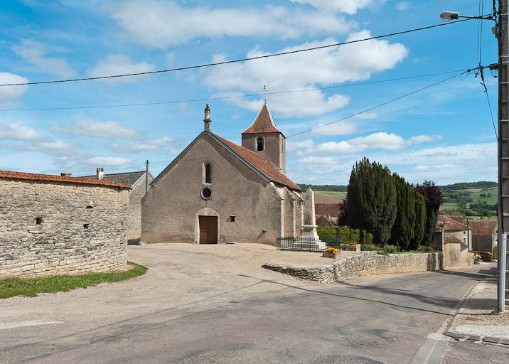 église paroissiale Saint-Pierre (paysages du canal de Bourgogne)