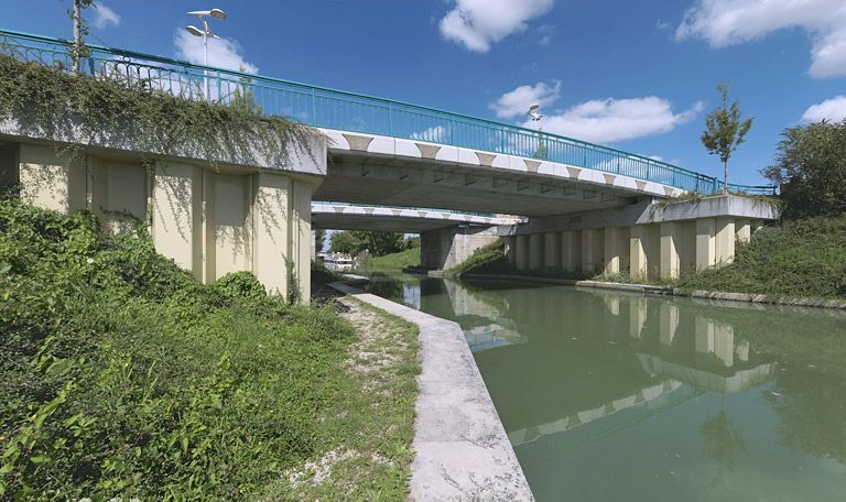 pont routier de Saint-Usage (canal de Bourgogne)