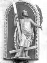 2 statues : saint Pierre et saint Paul