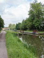 site de l'écluse 20 du versant Seine, dite du Bois des Taureaux (canal du Nivernais)
