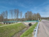 pont sur contre-fossé du canal (canal du Centre)