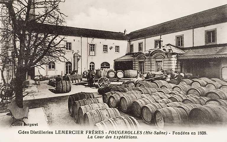 distillerie, tonnellerie et vinaigrerie des Etablissements Lemercier Frères