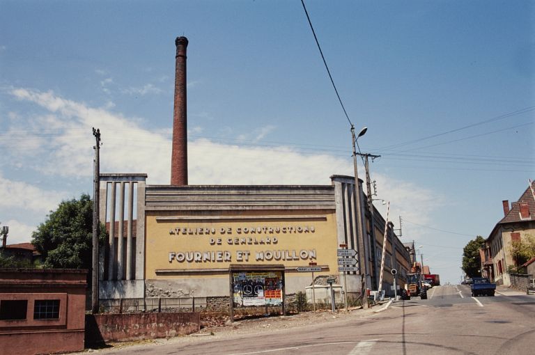 usine métallurgique, atelier de construction de Génelard - Fournier et Mouillon