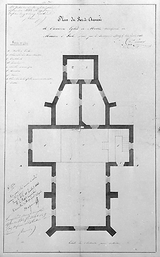 église paroissiale de l'Assomption, saint Eloi et saint François d'Assise, actuellement conservatoire