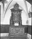 autel, retable (autel secondaire sud)