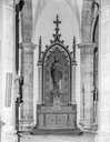2 autels, 2 retables, 2 gradins d'autel, 2 tabernacles (autels secondaires)