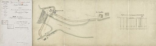 moulin de La Truchère ; minoterie, actuellement demeure (paysages et activités liés à la Seille canalisée)