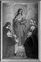 tableau : l'Adoration de la Vierge du Sacré-Coeur