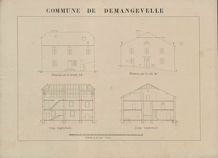 Maison commune de Demangevelle
