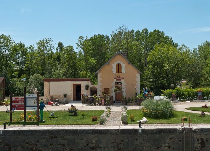 site de l'écluse 87 du versant Yonne, dite d'Argentenay (canal de Bourgogne)