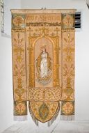 bannière de procession : Immaculée Conception