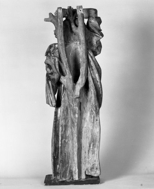 statue (petite nature) : saint Sébastien
