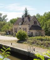 site de l'écluse 02 de l'embranchement de Vermenton, dite de la Noue (canal du Nivernais)