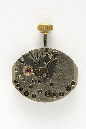 mécanisme d'horloge (mouvement de montre mécanique France Ebauches FE 68-A)